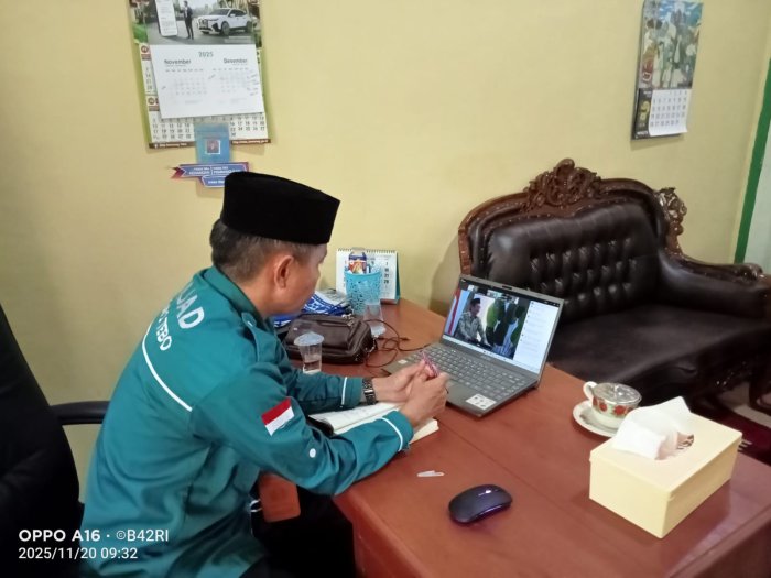 KAMAD MTsN 2 TEBO Ikuti Pembinaan Kepegawaian Kanwil Kemenag Jambi Di Tengah Padatnya Persiapan PKKM & EDM
