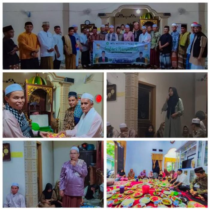 SAFARI RAMADHAN MTSN 2 TEBO KE MASJID HABLIANSYAH DUSUN KOTO JAYO DESA BUNGO TANJUNG