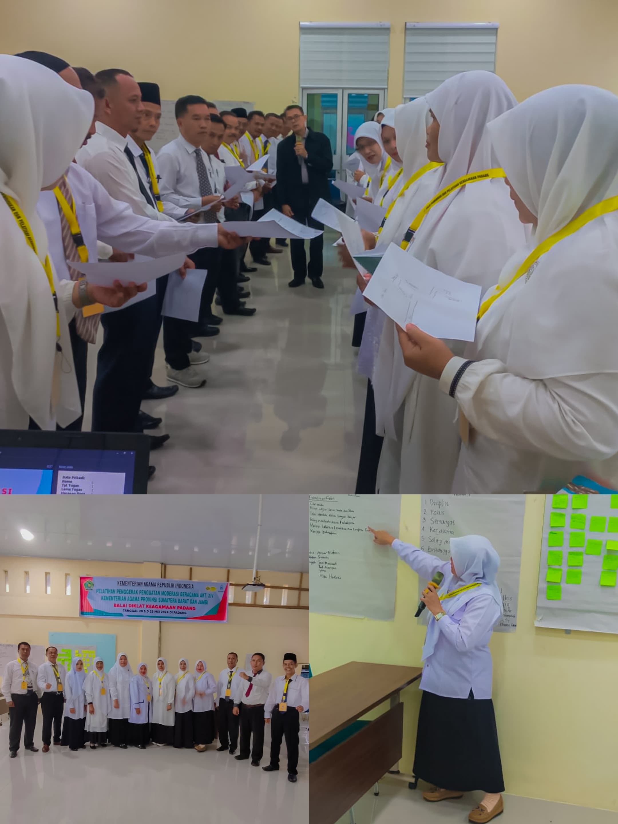 PELATIHAN PENGGERAK PENGUATAN MODERASI BERAGAMA AKT.XIV