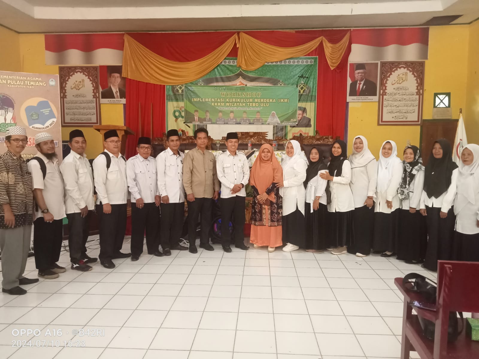 MTSN 2 TEBO MENGIKUTI WORKSHOP IMPLEMENTASI KURIKULUM MERDEKA (IKM) TAHUN 2024