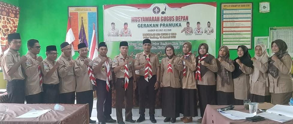 PENINGKATAN KUALITAS PRAMUKA: MUSYAWARAH GUGUS DEPAN (MUGUS) DI MTSN 2 TEBO SUKSES DIGELAR