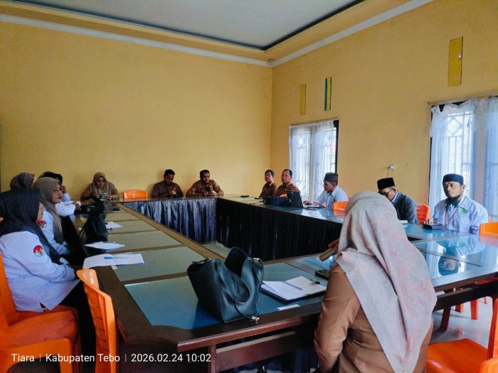 Rapat Final Koordinasi MTs  Negeri 2 Tebo Bersama 8 Instansi untuk Pemantapan Kegiatan Berbagi Takjil