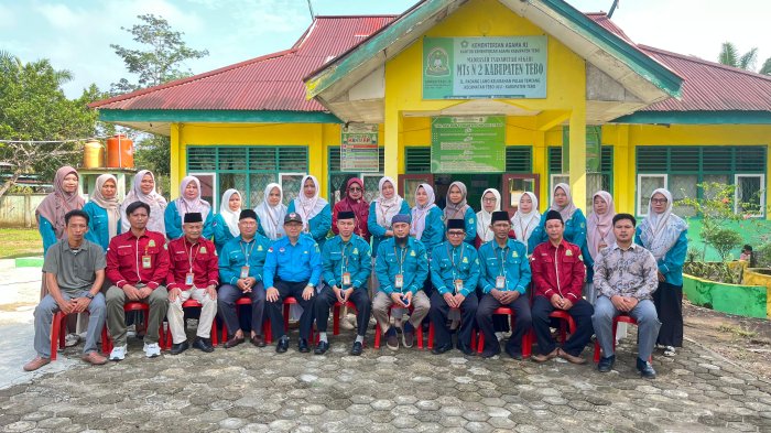 Penandatanganan Komitmen Bersama Zona Integritas MTs  Negeri 2 Tebo Berjalan Lancar