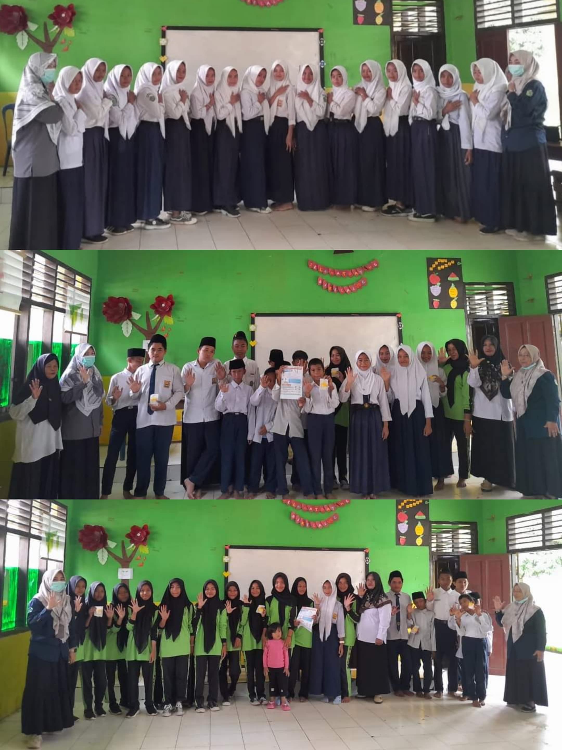 MENINGKATKAN KESADARAN KESEHATAN: SOSIALISASI TENTANG KUSTA, TBC, DAN PEMERIKSAAN HB DI MTsN 2 TEBO