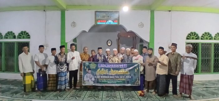 MTs  Negeri 2 Tebo Laksanakan Safari Ramadan Terakhir di Masjid Assolihin Pulau Jelmu