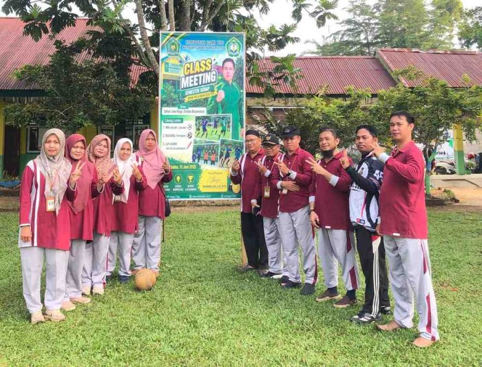 Pembukaan Classmeeting MTs  Negeri 2 Tebo Tahun Ajaran 2025/2026 Berlangsung Meriah