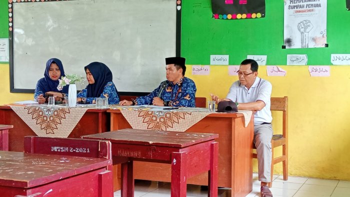 MTs  Negeri 2 Tebo Gelar Musyawarah Komite Bahas Persiapan Ujian dan Perpisahan Kelas IX