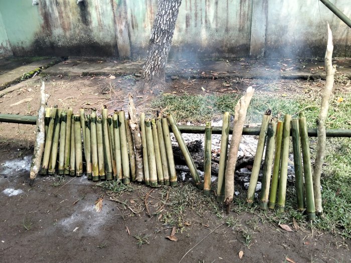 MTs  Negeri 2 Tebo Gelar Acara Buat Lemang Sambut Bulan Ramadan