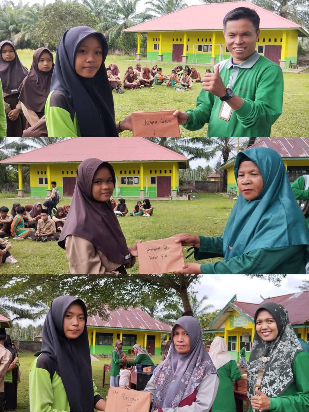 MTSN 2 TEBO UMUMKAN JUARA KELAS DAN JUARA UMUM SEMESTER GANJIL, SISWA BERPRESTASI TERIMA APRESIASI