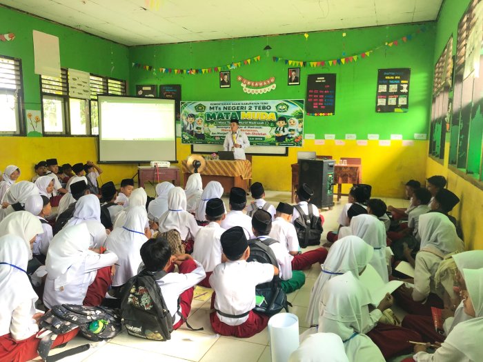 Pelaksanaan MATAMUDA Hari Pertama MTs Negeri 2 Tebo Berjalan Tertib dan Lancar Pelaksanaan MATAMUDA Hari Pertama MTs Negeri 2 Tebo Berjalan Tertib dan Lancar