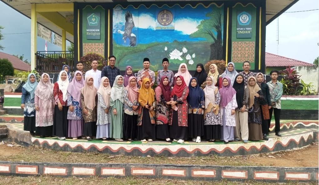 MTSN 2 TEBO IKUTI SOSIALISASI METODE GASING (GAmpang aSyik dan menyeNGkan) 