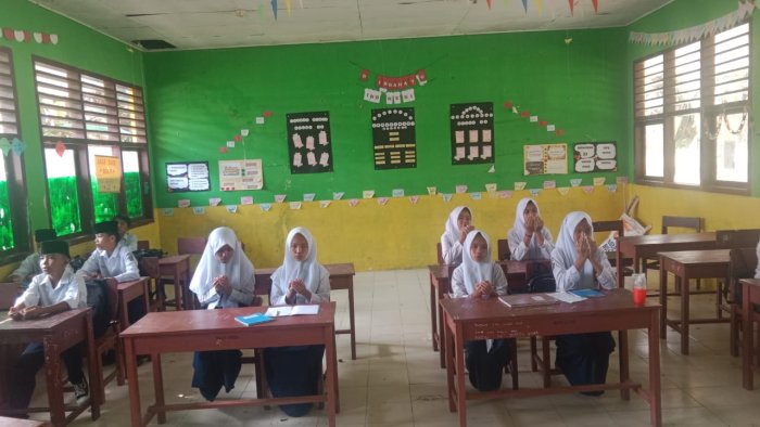 Kegiatan Belajar Mengajar di MTs  Negeri 2 Tebo Kembali Aktif Pasca Libur Idul Fitri