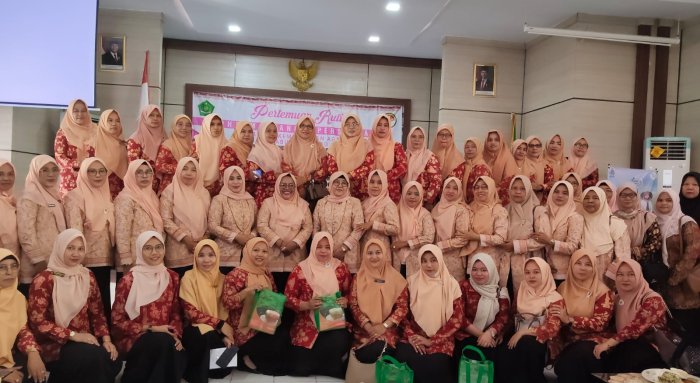 Perwakilan PTK MTs Negeri 2 Tebo Ikuti Kegiatan Dharma Wanita di Kantor Kemenag Tebo Perwakilan PTK MTs Negeri 2 Tebo Ikuti Kegiatan Dharma Wanita di Kantor Kemenag Tebo