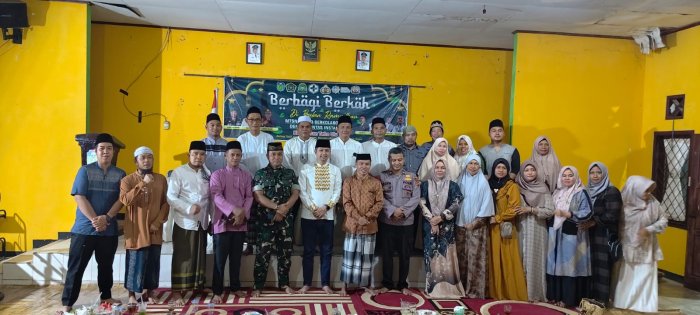 Buka Bersama MTs  Negeri 2 Tebo dengan Lintas Instansi di Kantor Kecamatan Tebo Ulu Berjalan Lancar