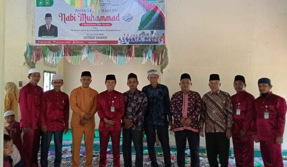 MTSN 2 TEBO PERINGATI MAULID NABI TAHUN 2024