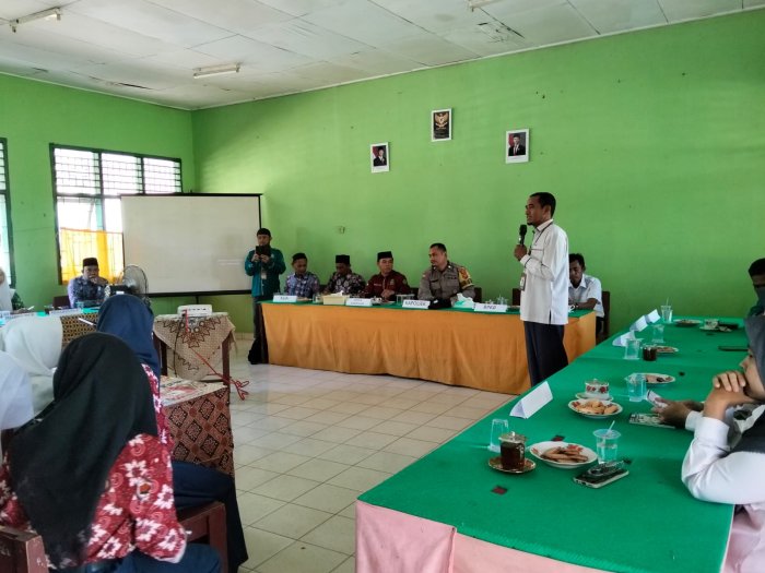MTs  Negeri 2 Tebo Gelar Penyuluhan Gabungan Berdasarkan MoU dengan Lintas Instansi