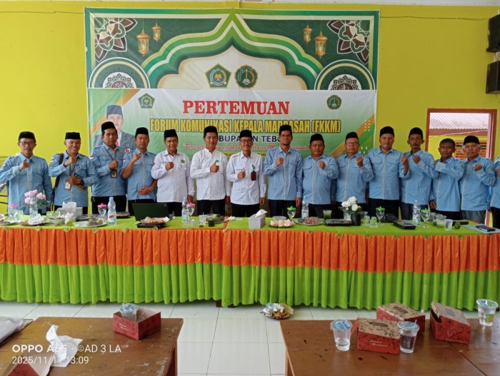 Sinergi Kepala Madrasah Tebo di Forum Inspiratif FKKM: Bersatu Membangun Madrasah Maju dan Mandiri!