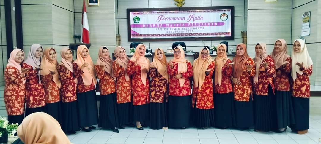 PELAKSANAAN RUTIN DWP KEMENTERIAN AGAMA TEBO 