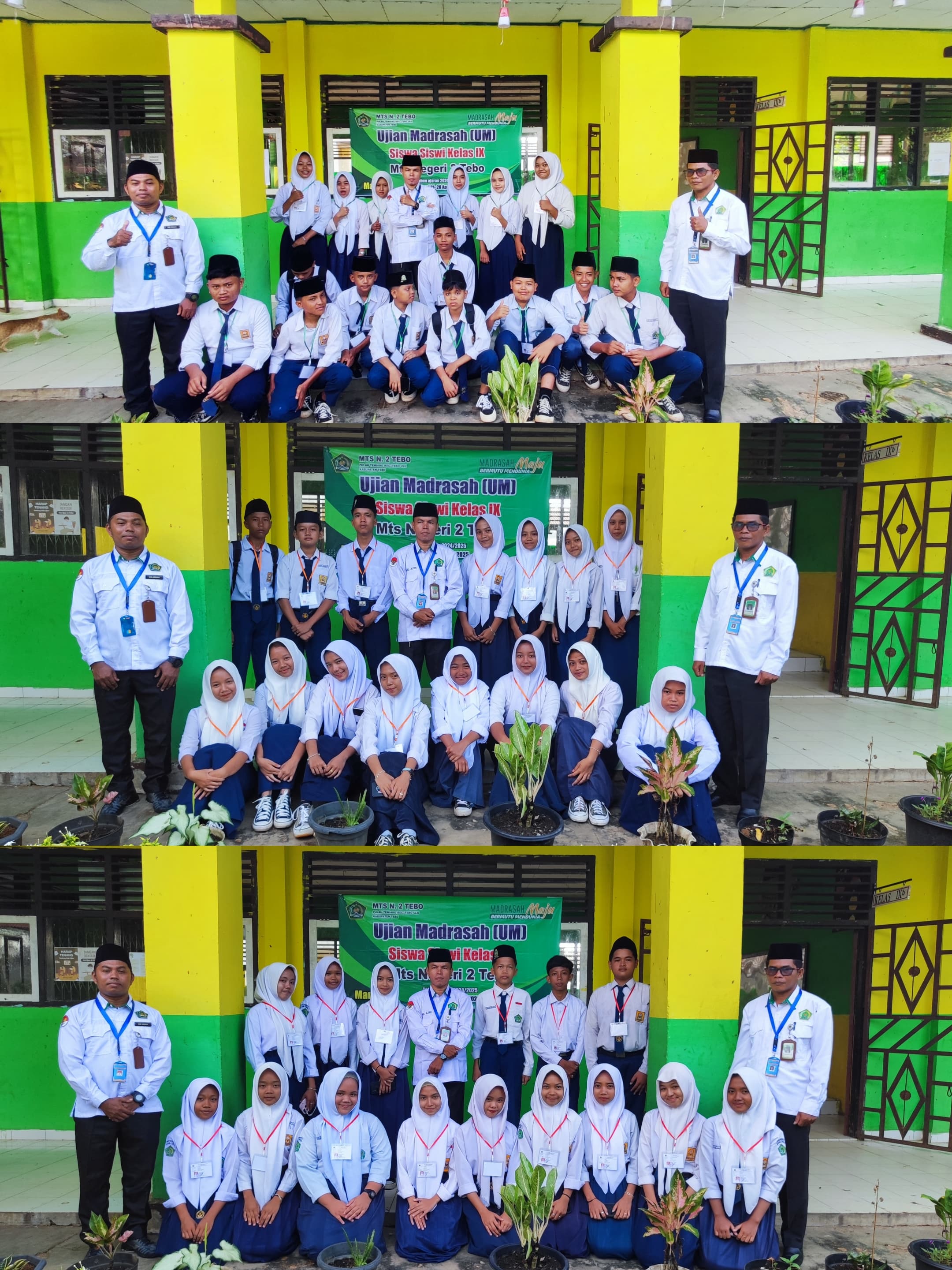 LANGKAH AWAL MENUJU SUKSES: APEL PEMBUKAAN UJIAN DI MTSN 2 TEBO